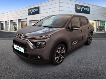 SPOTICAR Citroën C3 Bluehdi 100 S&s Bvm6 Shine Pack Occasion - Citadine Diesel Gris - Venissieux - 1203939198_1