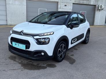 SPOTICAR Citroën C3 1.2 Puretech 83ch S&s Feel Pack Occasion - Citadine Essence Blanc Banquise (o) - Porto Vecchio - 1203942623_1