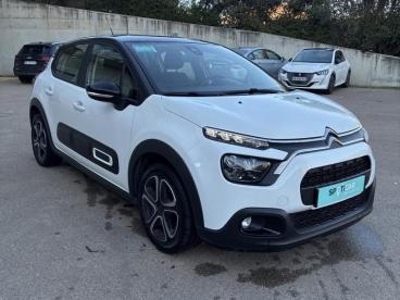 SPOTICAR Citroën C3 1.2 Puretech 83ch S&s Feel Pack Occasion - Citadine Essence Blanc Banquise (o) - Porto Vecchio - 1203942623_2