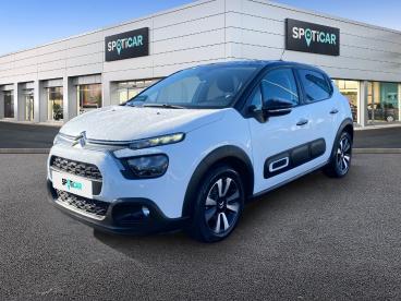SPOTICAR Citroën C3 1.2 Puretech 83ch S&s Shine Occasion - Citadine Essence Blanc Banquise (o) - Charleville Mezieres - 1203942679_1