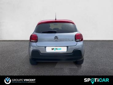 SPOTICAR Citroën C3 Puretech 83 S&s Bvm Shine Occasion - Citadine Essence Gris - Montlucon - 1203942938_5