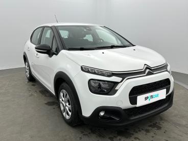 SPOTICAR Citroën C3 Bluehdi 100 S&s Bvm6 Feel Business Occasion - Utilitaire Diesel Blanc - Carrieres-sous-poissy - 1203944057_3