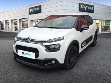 SPOTICAR Citroën C3 Societe Bluehdi 100 S&s Bvm6 Feel Nav Occasion - Utilitaire Diesel Blanc - Granville - 1203945788_1