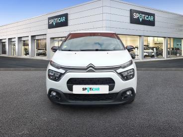 SPOTICAR Citroën C3 Societe Bluehdi 100 S&s Bvm6 Feel Nav Occasion - Utilitaire Diesel Blanc - Granville - 1203945788_2