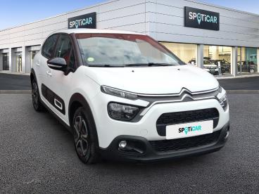 SPOTICAR Citroën C3 Societe Bluehdi 100 S&s Bvm6 Feel Nav Occasion - Utilitaire Diesel Blanc - Granville - 1203945788_3