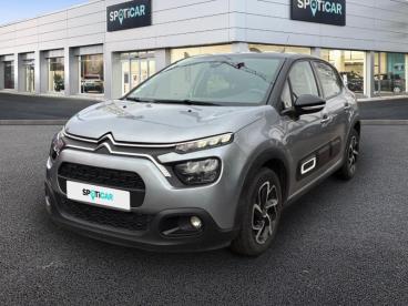 SPOTICAR Citroën C3 1.5 Bluehdi 100ch S&s Shine Business E6.d Occasion - Citadine Diesel Gris Acier (m) - Noir Onyx - Vernon - 1203951584_1