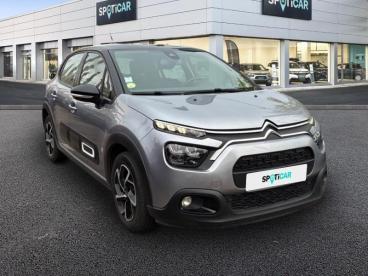 SPOTICAR Citroën C3 1.5 Bluehdi 100ch S&s Shine Business E6.d Occasion - Citadine Diesel Gris Acier (m) - Noir Onyx - Vernon - 1203951584_3
