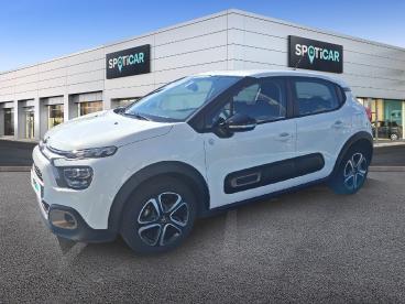 SPOTICAR Citroën C3 Puretech 110 S&s Bvm6 C-series Occasion - Citadine Essence Blanc - Sance - 1203951976_1