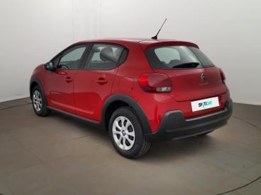 SPOTICAR Citroën C3 Puretech 82 S&s Bvm5 Feel Occasion - Citadine Essence Rouge - Corbas - 1203954319_3