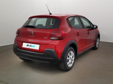 SPOTICAR Citroën C3 Puretech 82 S&s Bvm5 Feel Occasion - Citadine Essence Rouge - Corbas - 1203954319_5