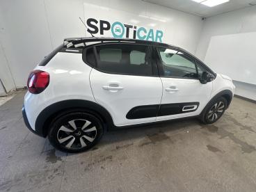 SPOTICAR Citroën C3 Puretech 83 S&s Bvm5 Shine Occasion - Citadine Essence Blanc - Merignac - 1203954388_4