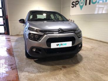 SPOTICAR Citroën C3 Bluehdi 100 Ch Bvm6 Plus Occasion - Citadine Diesel Gris - Lormont - 1203958333_2