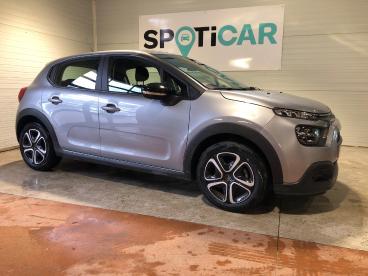 SPOTICAR Citroën C3 Bluehdi 100 Ch Bvm6 Plus Occasion - Citadine Diesel Gris - Lormont - 1203958333_4