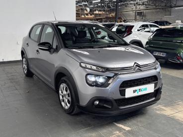 SPOTICAR Citroën C3 Bluehdi 100 Bvm6 You Occasion - Citadine Diesel Gris - St Etienne - 1203958560_3