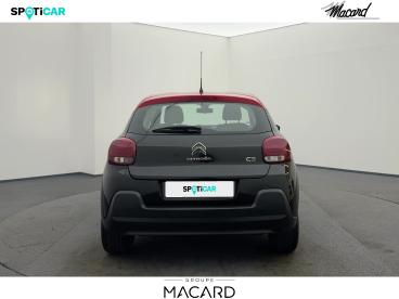 SPOTICAR Citroën C3 Puretech 82ch Feel Business Occasion - Citadine Essence Noir Perla Nera - Rouge Aden - Montauban - 1203961236_5