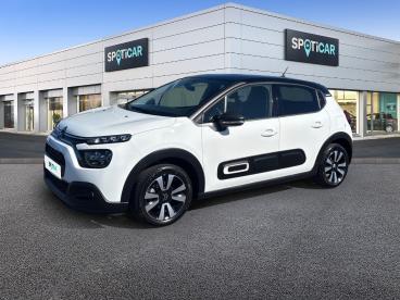 SPOTICAR Citroën C3 1.2 Puretech 83ch S&s Shine Occasion - Citadine Essence Blanc Banquise (o) - Reims - 1203961867_1