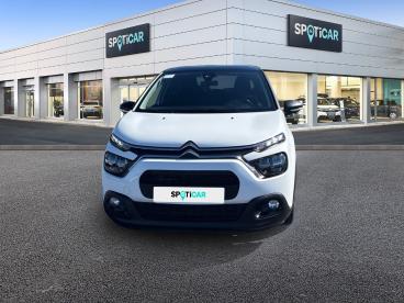SPOTICAR Citroën C3 1.2 Puretech 83ch S&s Shine Occasion - Citadine Essence Blanc Banquise (o) - Reims - 1203961867_2