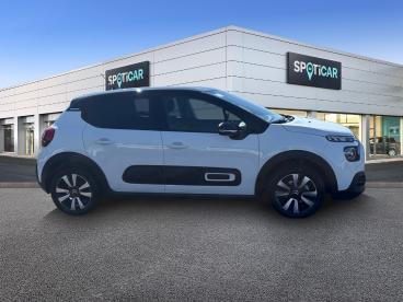 SPOTICAR Citroën C3 1.2 Puretech 83ch S&s Shine Occasion - Citadine Essence Blanc Banquise (o) - Reims - 1203961867_4