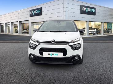SPOTICAR Citroën C3 1.2 Puretech 83ch S&s Shine Occasion - Citadine Essence Blanc Banquise (o) - Reims - 1203961988_2