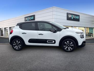 SPOTICAR Citroën C3 1.2 Puretech 83ch S&s Shine Occasion - Citadine Essence Blanc Banquise (o) - Reims - 1203961988_4