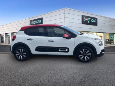 SPOTICAR Citroën C3 1.2 Puretech 83ch S&s Shine Occasion - Citadine Essence Blanc Banquise (o) - Reims - 1203961989_4