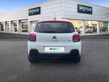 SPOTICAR Citroën C3 1.2 Puretech 83ch S&s Shine Occasion - Citadine Essence Blanc Banquise (o) - Reims - 1203961989_5