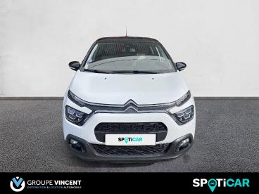 SPOTICAR Citroën C3 Puretech 110 S&s Eat6 Shine Pack Occasion - Citadine Essence Blanc Banquise - Gien - 1203962717_2
