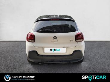SPOTICAR Citroën C3 Puretech 110 S&s Eat6 Shine Pack Occasion - Citadine Essence Blanc Banquise - Gien - 1203962717_5