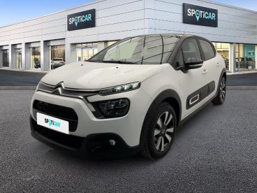 SPOTICAR Citroën C3 Puretech 110 S&s Eat6 Shine Occasion - Citadine Essence Blanc - Marignane - 1203963355_1