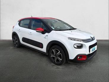 SPOTICAR Citroën C3 Puretech 82 S&s Bvm5 Graphic Occasion - Citadine Essence Blanc - Les Gonds - 1203964133_3
