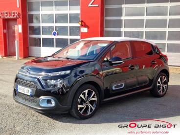 SPOTICAR Citroën C3 1.2 Puretech 110ch S&s Elle Occasion - Citadine Essence Noir - Saint Ouen - 1203964958_1