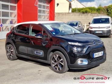 SPOTICAR Citroën C3 1.2 Puretech 110ch S&s Elle Occasion - Citadine Essence Noir - Saint Ouen - 1203964958_2