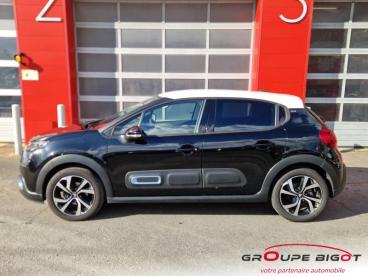 SPOTICAR Citroën C3 1.2 Puretech 110ch S&s Elle Occasion - Citadine Essence Noir - Saint Ouen - 1203964958_5