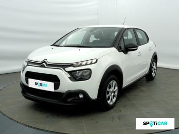 SPOTICAR Citroën C3 1.5 Bluehdi 100ch S&s Bvm 6 Feel Business R Occasion - Utilitaire Diesel Blanc Banquise - Eybens - 1203965148_1