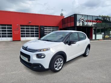 SPOTICAR Citroën C3 Bluehdi 100 S&s Bvm Feel Occasion - Citadine Diesel Blanc - Roquettes - 1203965729_1