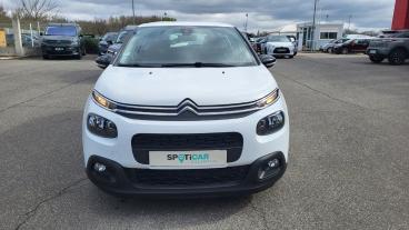 SPOTICAR Citroën C3 Bluehdi 100 S&s Bvm Feel Occasion - Citadine Diesel Blanc - Roquettes - 1203965729_2
