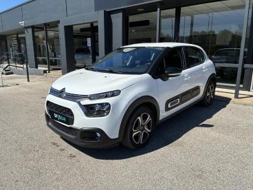 SPOTICAR Citroën C3 Puretech 83 Bvm Plus Occasion - Citadine Essence Blanc - Uzes - 1203967093_1