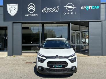 SPOTICAR Citroën C3 Puretech 83 Bvm Plus Occasion - Citadine Essence Blanc - Uzes - 1203967094_2