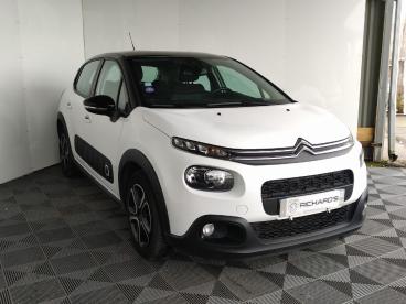 SPOTICAR Citroën C3 Puretech 110 S&s Eat6 Shine Business 5 Places Occasion - Citadine Essence Blanc - Treillieres - 1203968112_2