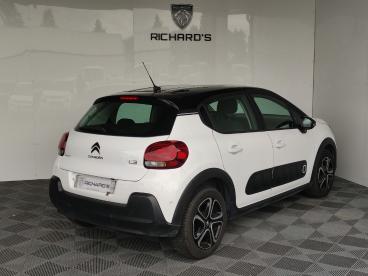 SPOTICAR Citroën C3 Puretech 110 S&s Eat6 Shine Business 5 Places Occasion - Citadine Essence Blanc - Treillieres - 1203968112_3