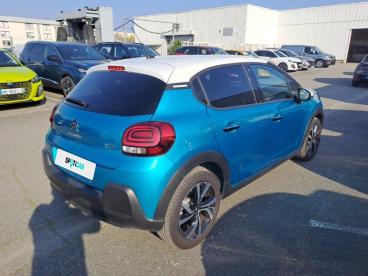 SPOTICAR Citroën C3 Puretech 110 S&s Eat6 Shine Pack Occasion - Citadine Essence Bleu - Toulouse - 1203968530_3
