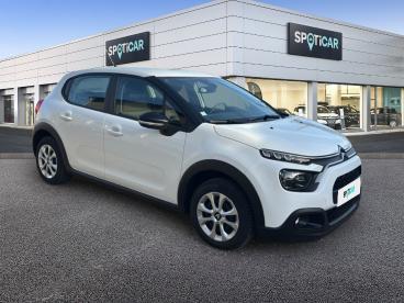 SPOTICAR Citroën C3 Bluehdi 100 S&s Bvm5 Feel Occasion - Citadine Diesel Blanc - Loudun - 1203969436_3