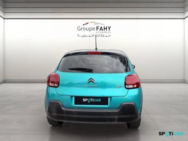 SPOTICAR Citroën C3 Puretech 110 S&s Eat6 Shine Pack Occasion - Citadine Essence Bleu - Saint Chamond - 1203970358_4