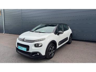 SPOTICAR Citroën C3 Puretech 110 S&s Eat6 Shine Occasion - Citadine Essence Blanc - Amilly - 1203970433_1