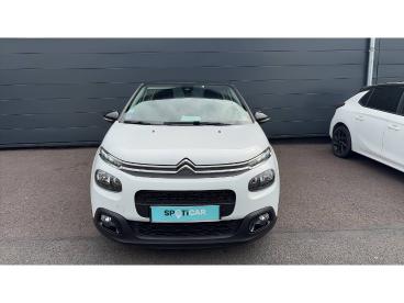 SPOTICAR Citroën C3 Puretech 110 S&s Eat6 Shine Occasion - Citadine Essence Blanc - Amilly - 1203970433_2