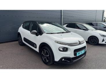 SPOTICAR Citroën C3 Puretech 110 S&s Eat6 Shine Occasion - Citadine Essence Blanc - Amilly - 1203970433_3