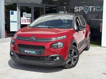 SPOTICAR Citroën C3 Puretech 110ch Graphic S&s E6.d Occasion - Citadine Essence Rouge Rubi - Noir Onyx - Morigny Champigny - 1203970758_1