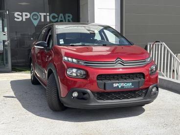 SPOTICAR Citroën C3 Puretech 110ch Graphic S&s E6.d Occasion - Citadine Essence Rouge Rubi - Noir Onyx - Morigny Champigny - 1203970758_3