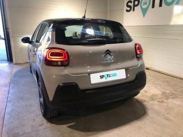 SPOTICAR Citroën C3 Puretech 110 S&s Eat6 Shine Occasion - Citadine Essence Beige - Merignac - 1203972079_5