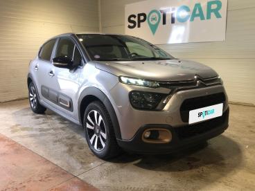 SPOTICAR Citroën C3 Puretech 83 S&s Bvm5 C-series Occasion - Citadine Essence Gris - Merignac - 1203972082_3